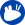 The blue-white rodent Whisker Menu Icon